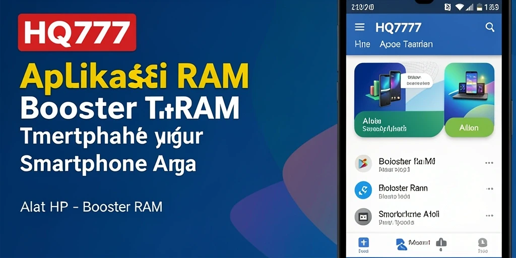 Tampilan antarmuka aplikasi HQ777 yang sederhana dan efisien.
